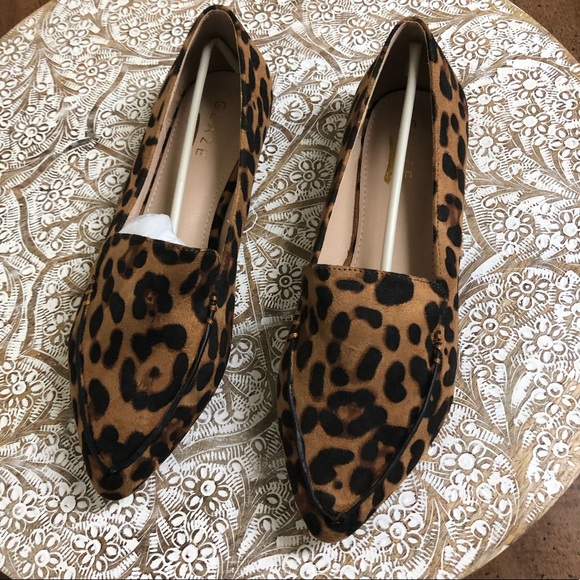 Brand New Suede Leopard Print Flats - Picture 8 of 9
